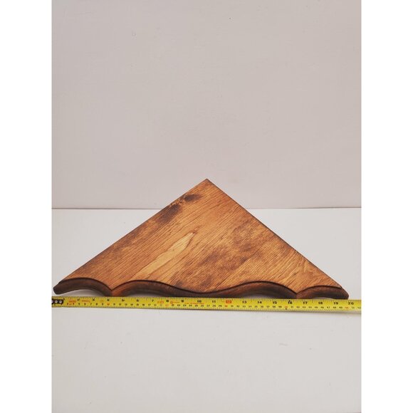 Corner shelf Ornate Knick knack one tier Vintage Wood Shelf - Picture 7 of 10